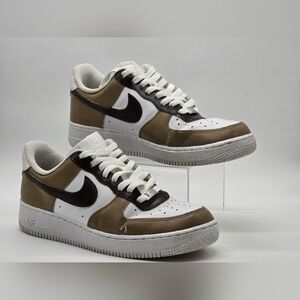 Nike Womens Air Force 315115-112 White Casual Shoes Sneakers Size 9.5